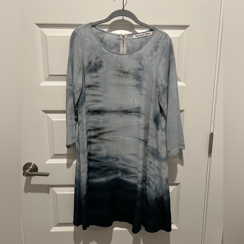 Michael Stars Ombre Swing A-Line Dress, Size XS